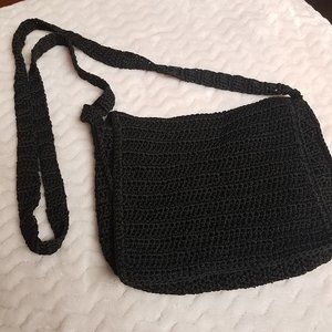 Crochet crossbody bag